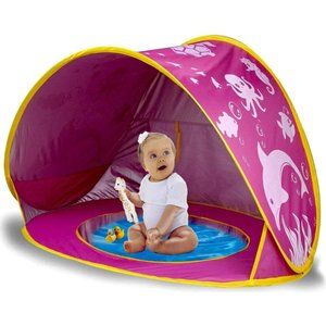 iGeeKid Baby Beach Tent Dolphin Pop Up Portable Sun Tent  - SHIPS FAST💨✅